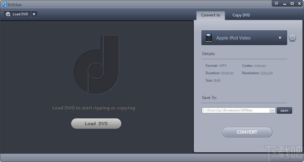 DVDAux下载,DVD视频抓取工具,DVD视频转换
