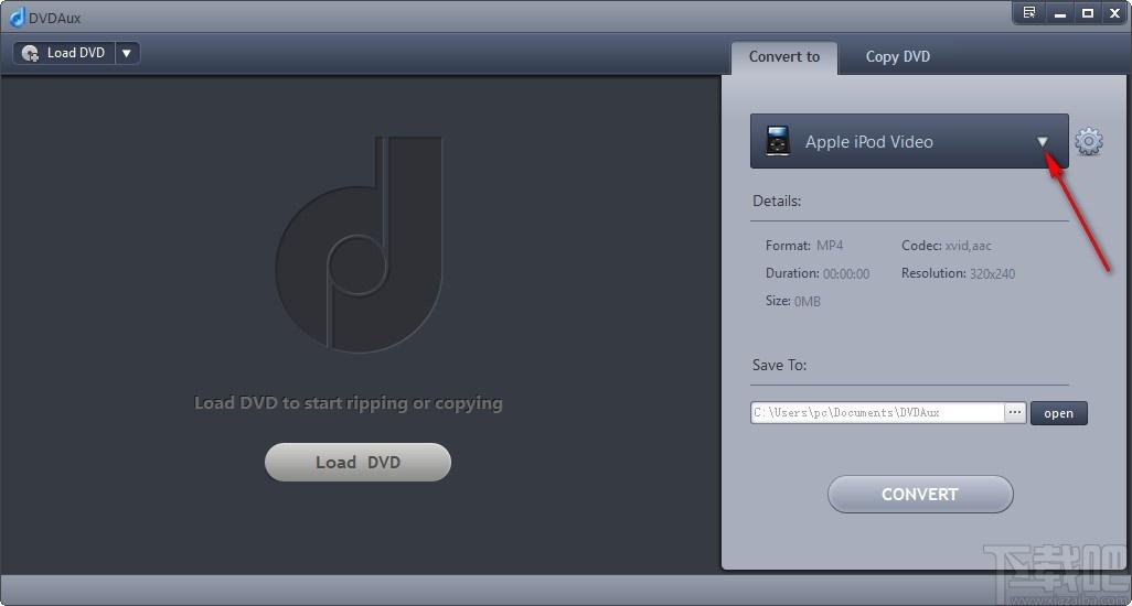 DVDAux下载,DVD视频抓取工具,DVD视频转换