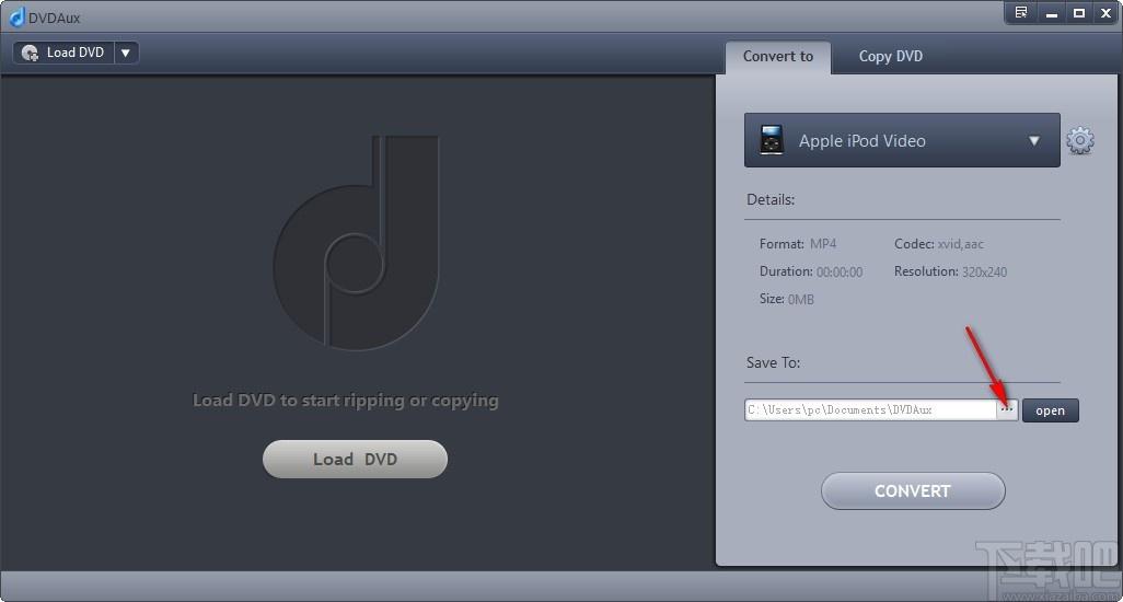 DVDAux下载,DVD视频抓取工具,DVD视频转换