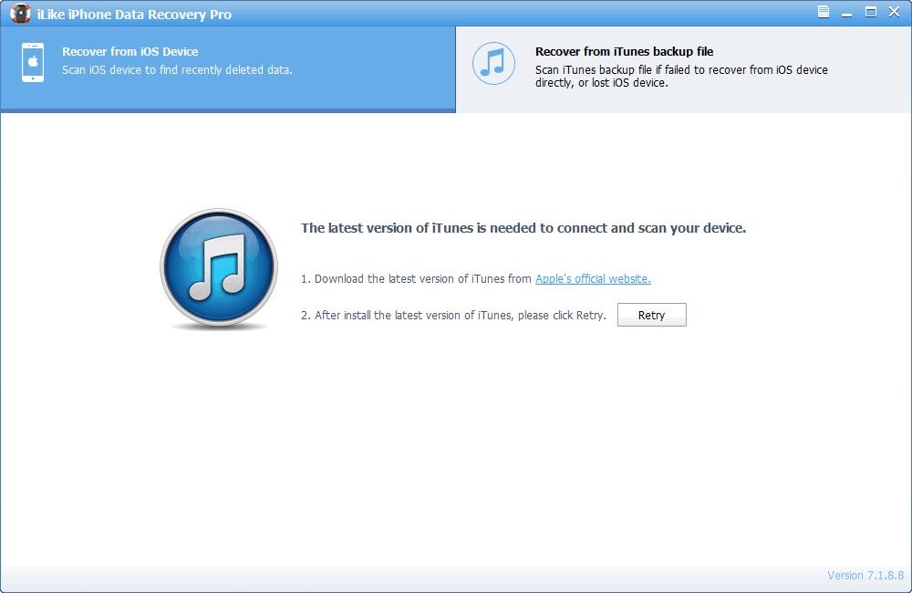 iLike iPhone Data Recovery Pro下载,数据恢复,iOS数据恢复