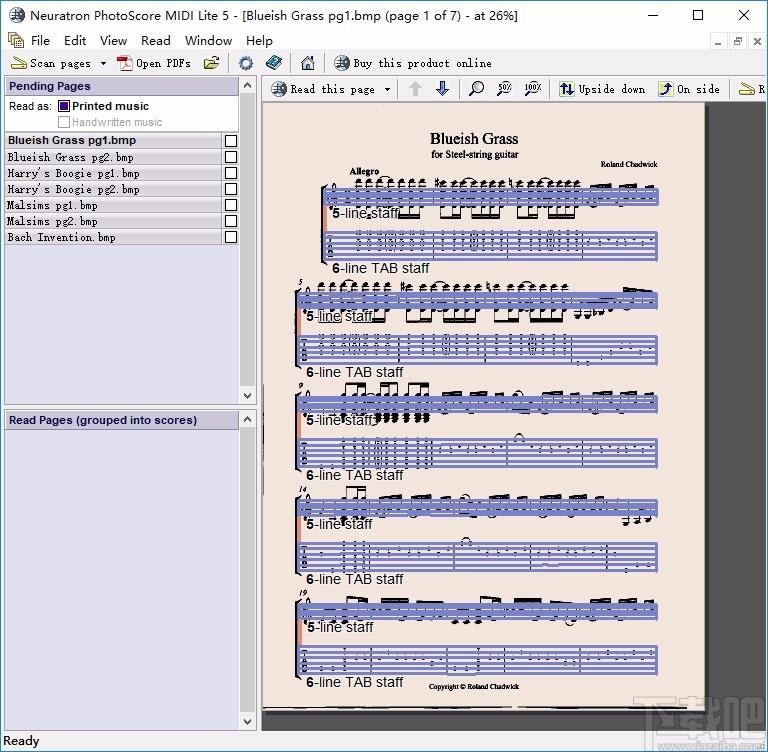 PhotoScore Midi Lite下载,乐谱扒谱软件,音频处理