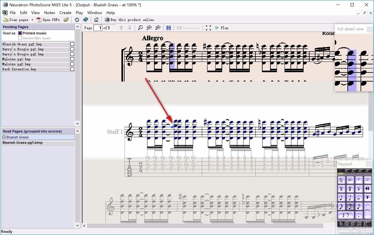 PhotoScore Midi Lite下载,乐谱扒谱软件,音频处理